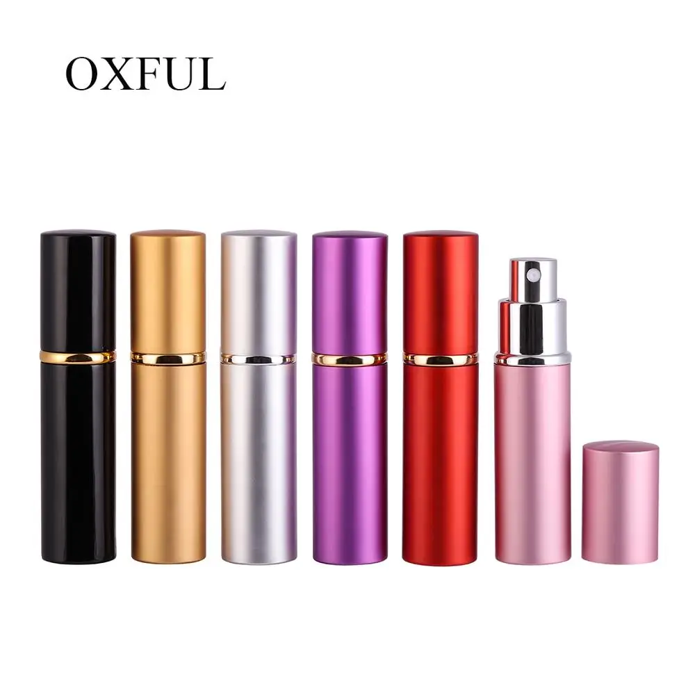 10ML Mini Portable For Travel Aluminum Refillable Perfume Bottle With Spray&Empty Cosmetic Containers With Atomizer Hot Sale