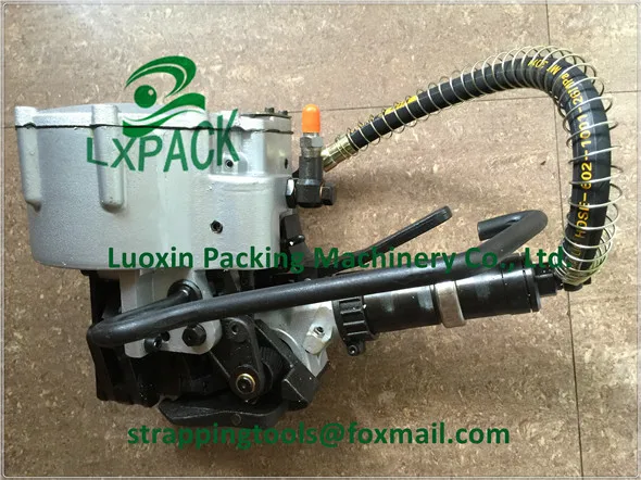 

LX-PACK brand Pneumatic sealless combination steel strapping tool strapping solutions steel strapping tool pneumatic tools