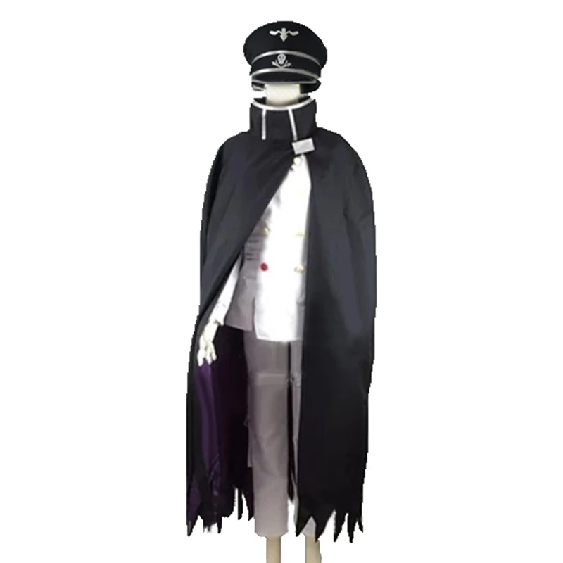 

Новый Danganronpa V3 Ouma kokichi Косплей Костюм Японская игра Школьная форма Костюм Одежда Полный комплект для Хэллоуина Рождества