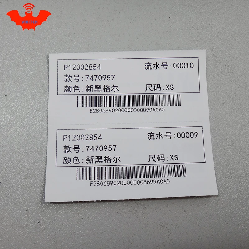 Uhf Rfid-Tag Wasbaar Printable Kleding Chip 915Mhz 860-960M Nxp Ucode7 Epc Gen2 6C Smart card Passieve Rfid Tags 500Pcs