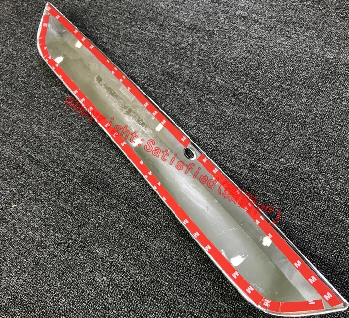 ABS Chrome Rear Trunk Lid Cover Trim For Nissan NOTE 2017 2018 Car Accessories Stickers