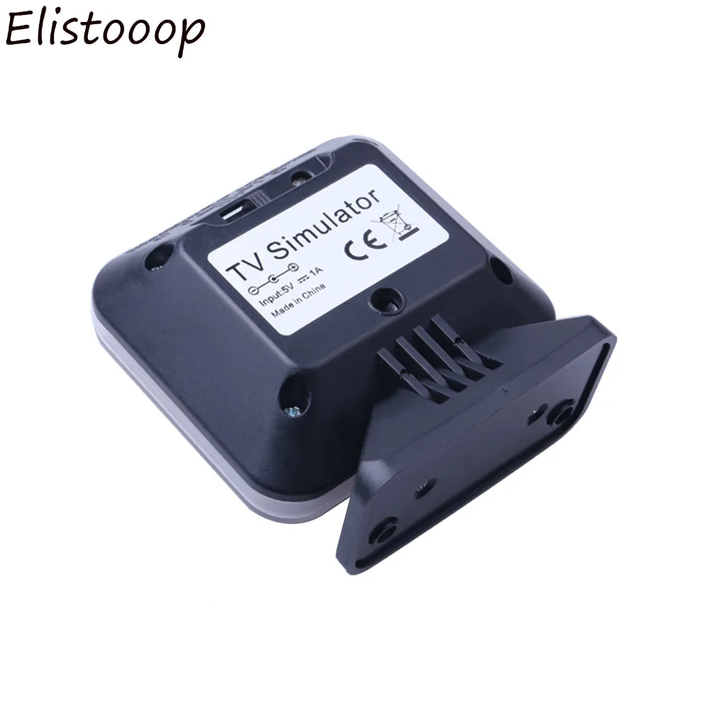 المدمج في 4 وضع LED التلفزيون محاكاة وهمية التلفزيون تدوير USB بالطاقة مكافحة لص جهاز أمن الوطن مع وظيفة الموقت #6