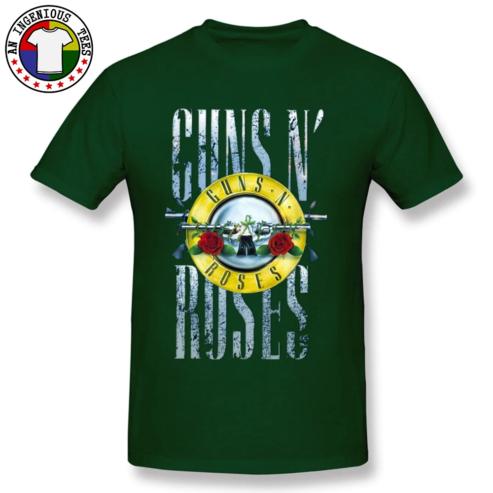 New Arrival Black Tshirts Guns N Roses Symbol Band Tops & Tees Gothic Rock Music Jazz Tees Male T Shirt Short Sleeve Drop Ship