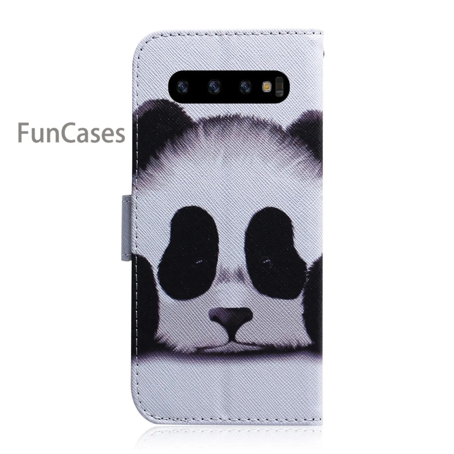 S10 Back Covers For carcaso Samsung S10 Lion PU Leather Flip Wallet Case sFor Mobile Phone Samsung Galaxy capinha S10 Capa