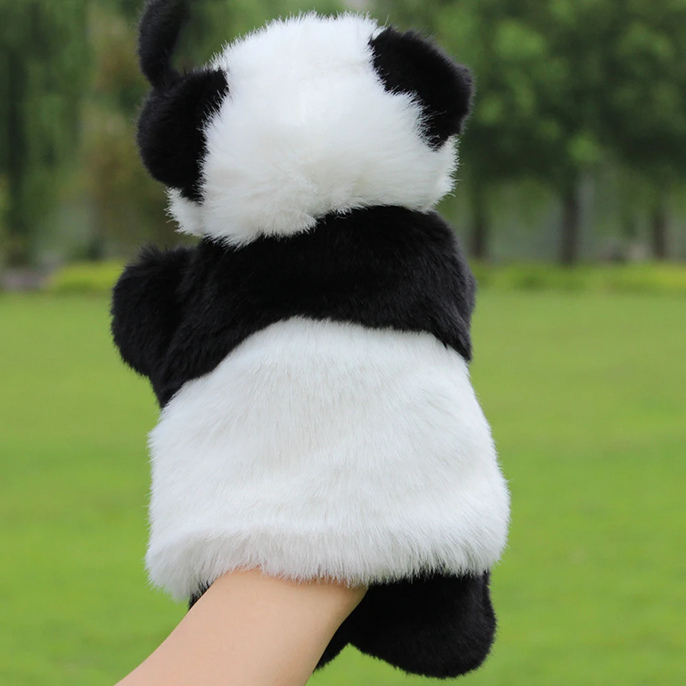 Children China Big Panda Hand Puppet Stuffed Plush Toy