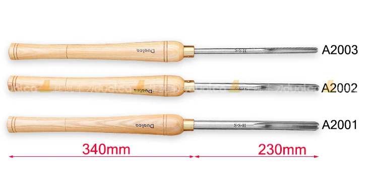 HSS madeira girando Gouge Set, Gouge para Torno, Carpintaria, A2001, A2002, A2003