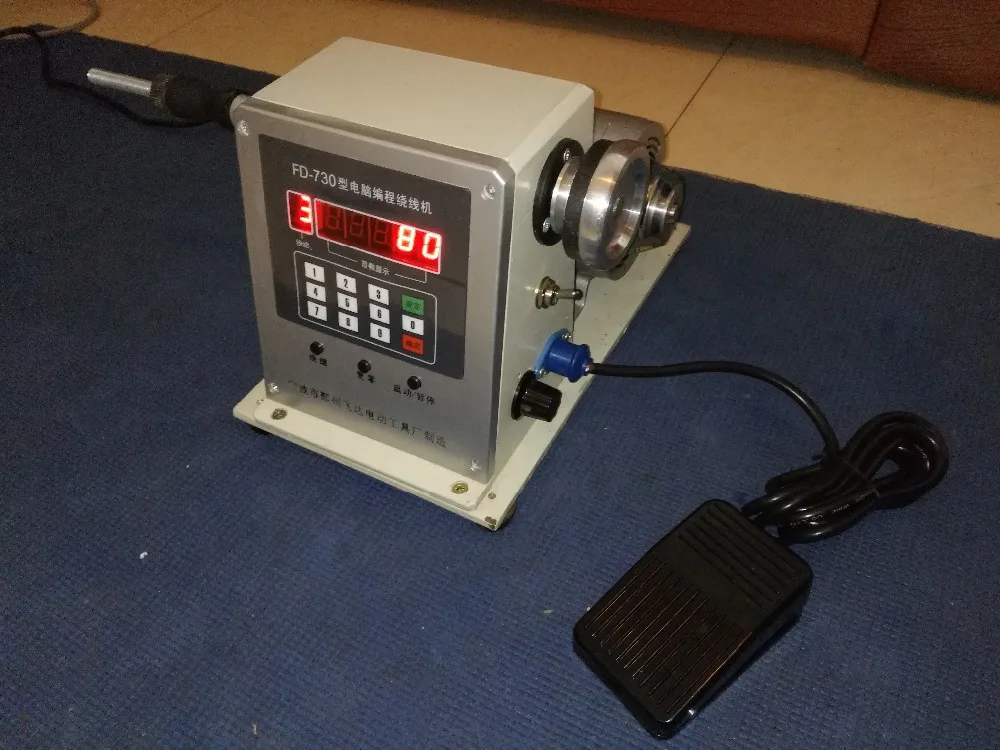 Computer controlled coil transformer winder winding machine 0.03-1.8mm