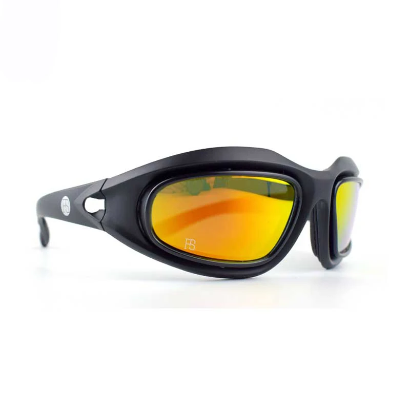 Gafas de sol polarizadas C5 X7, tácticas de tiro, pistola de aire, caza militar, senderismo, Camping, deportes al aire libre