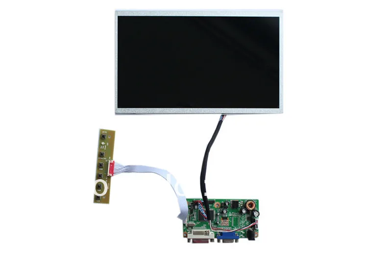 

DVI+VGA +Audio LCD driver board +LVDS cable +OSD keypad with cable+ B101EW02V0