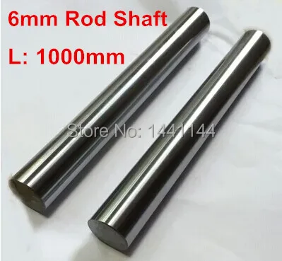 

20pcs linear shaft 6mm diameter 1000mm long harden linear rod round shaft chrome plated