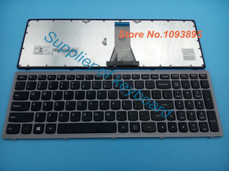 

Original New For Lenovo IdeaPad G500S G505S S500 S510 S510P Z510A Z510-ISE G510S English/Spanish Keyboard Black/Gray Frame