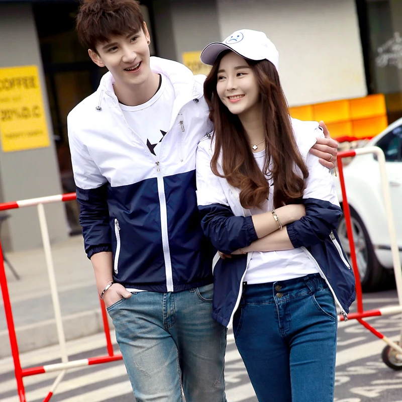 Jacket Women Windbreaker 2026 Spring Women\'s Jacket Coat Hooded Female Jacket Fashion Men Ladies Thin Basic Jackets For Women