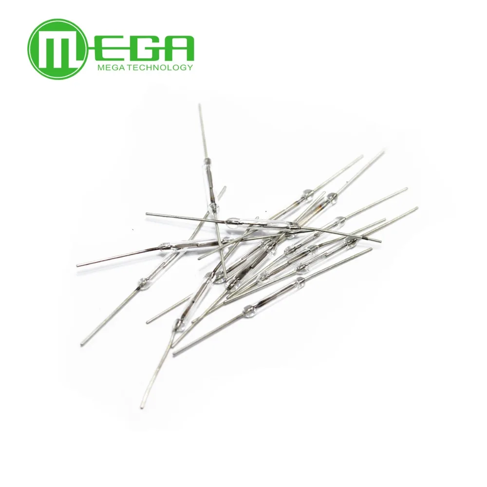 

1000pcs/lot reed switch 2x14mm 10-15 AT Glass N/O Low Voltage Current