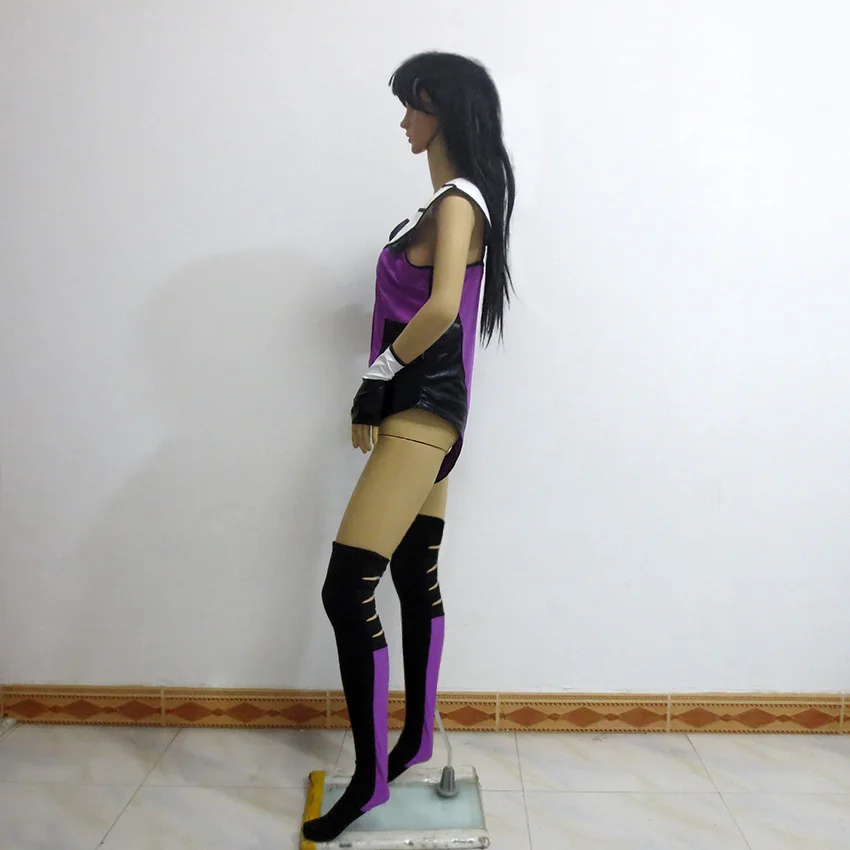 Fantasia de cosplay morkomtal bat x, jade kitana, traje personalizado, para festa de natal, dia das bruxas, cosplay