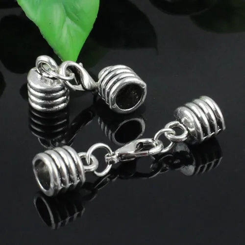 10 sets/partij Mode Zinklegering Cord End Caps Fit 7mm Cord Caps voor Ketting Armband Connectors Sluiting, DIY Accessoires K04735