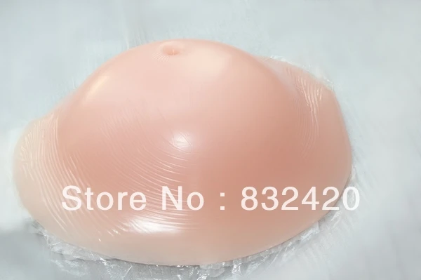 

Skin Tone Silicone Fake Baby Stomach with Realistic Belly Button for Simulate Pregnancy Art Performance