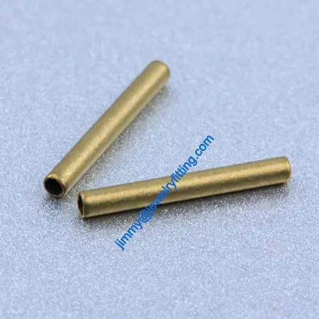 

Copper Tube Conntctors Tubes jewelry findings 1.5*12 mm ship free 20000pcs copper tube Spacer beads