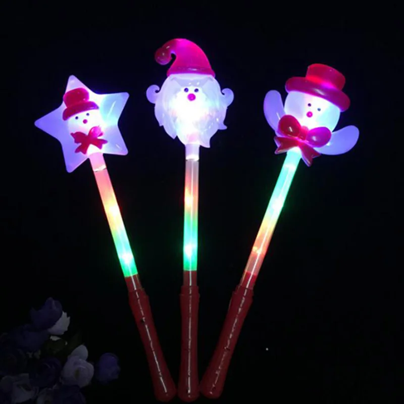 rave christmas Light LED Foam Stick Wands Rally Rave Cheer Batons Party Flashing Glow Stick Light Sticks Colorful party decor