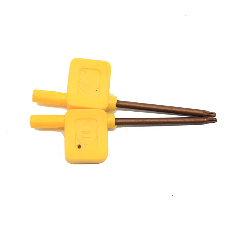 T8 cờ Vàng cờ lê Torx vít cờ lê chuẩn Torx CNC dụng cụ Máy Tiện phụ kiện công cụ Dụng Cụ Đựng Phụ Kiện