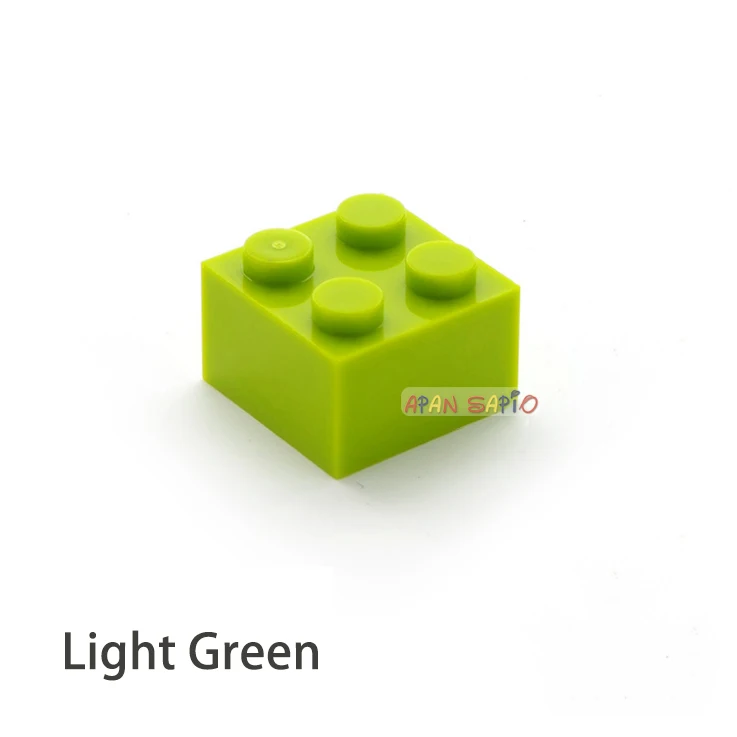 60 stücke DIY Bausteine Dicke Zahlen Bricks 2x2 Punkte Pädagogisches Kreative Größe Kompatibel Mit 3003 Kunststoff Spielzeug für Kinder
