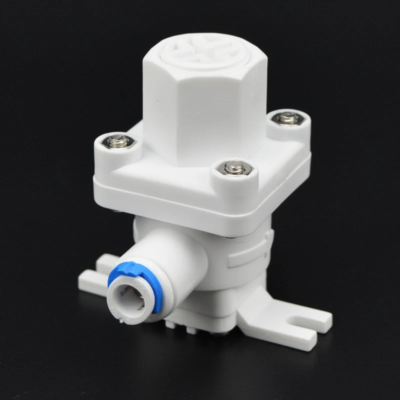 ATWFS Pressure Regulator RO Water Purifier Parts Water Pressure Switch 1/4\'\' Connection Regulator Valve Reducing Pressure Valve