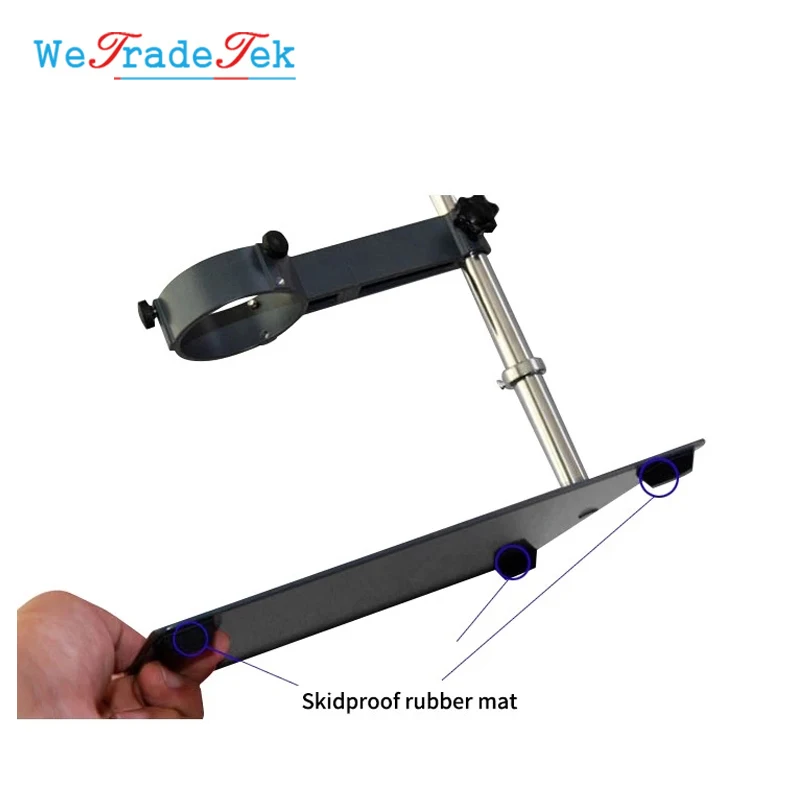 2 In 1 F-204 Hot Air Gun Stand Holder BGA Reballing Platform Hot Air Brower Clamp Jig Fixture With Screwdriver