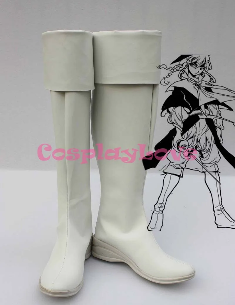 Magi: The Labyrinth of Magic Titus Alexius Cosplay Shoes Boots Custom Made For Halloween Christmas Festival CosplayLove