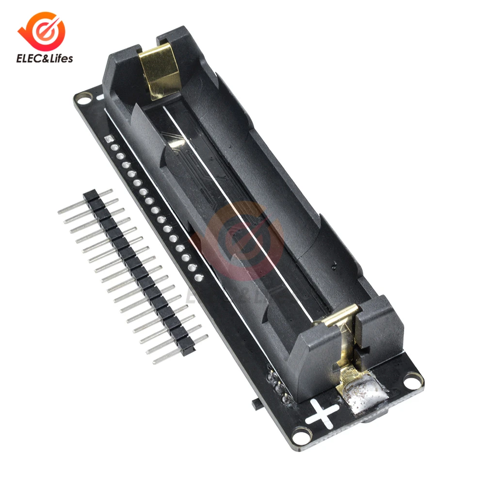 WeMos D1 ESP-WROOM-02 ESP8266 Nodemcu Mini WiFi Development Board with 18650 Battery Holder charging for Arduino microcomputer