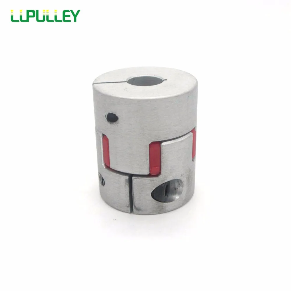 LUPULLEY Flexible Plum Shaft Coupling CNC Motor Coupler D25L35 d1 to d2 size 5/6/6.35/8/9.525/10/11/12/12.7/13/14mm Shaft Couple