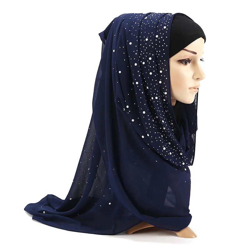 2023 Woman Scarf Muslim Shawls Hijab Turban Islamic Arabic Dubai Headscarf Soft Chiffon Elegant foulard femme Wrap Head Scarves