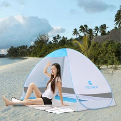 Portable Beach Tent Sun Shade Fishing Shelter Tents Quick Automatic Opening Summer Beach Tent UV Protection Fishing Tent