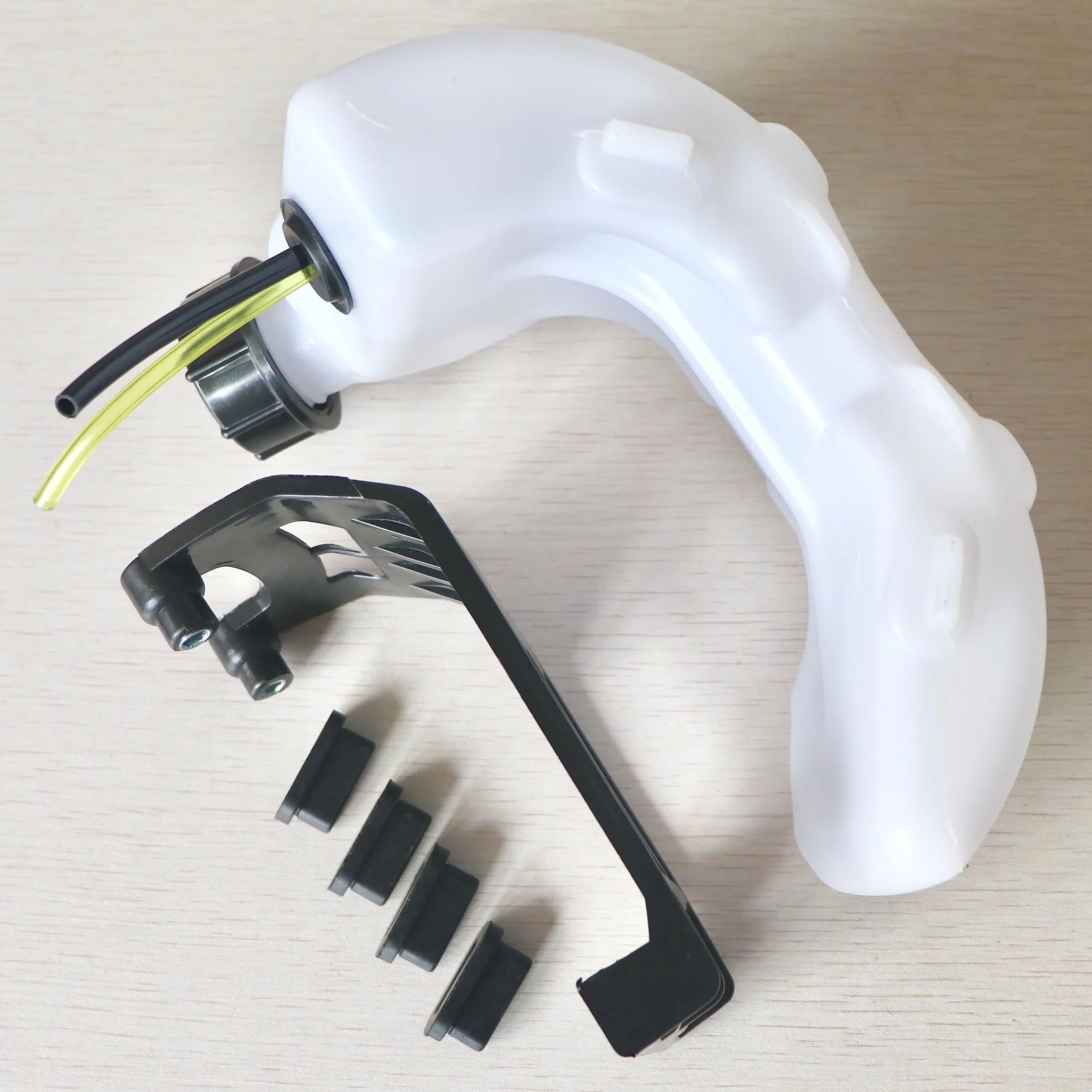 Imagem -04 - Tanque de Combustível a Gasolina & Guarda Base Habitação Buffer Borracha Kit para Gx35 gx 35 1.3hp Mini Motor Trimmer Cortador Escova Replacemet