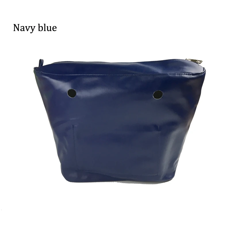 PU classic size Inner lining Zipper Pocket  insert interior for obag o bag silicon handbag bag accessories