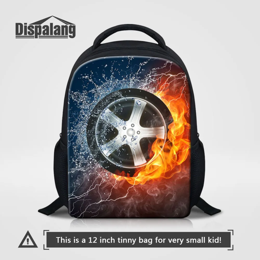 

Dispalang Flame Print Small Children School Backpack Mini Schoolbag For Toddler Baby Girls Kindergarten Kids School Bags