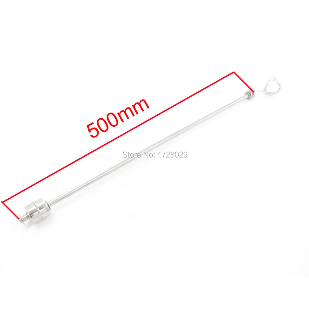 Single Ball 500mm Liquid Water Level Sensor Floating Float Switch