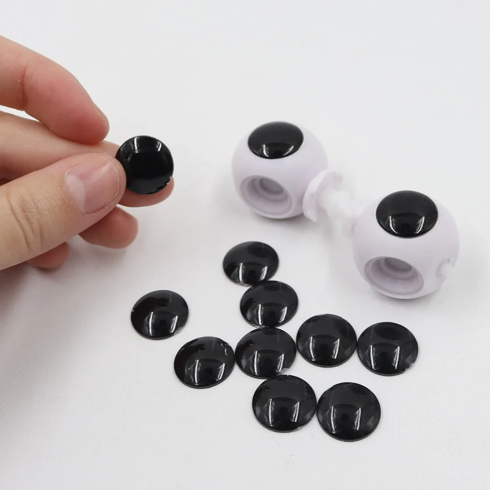 DBS blyth doll toy black plastic eyechips about 14mm, DIY Doll Eyes patch/pupil for custom doll DIY