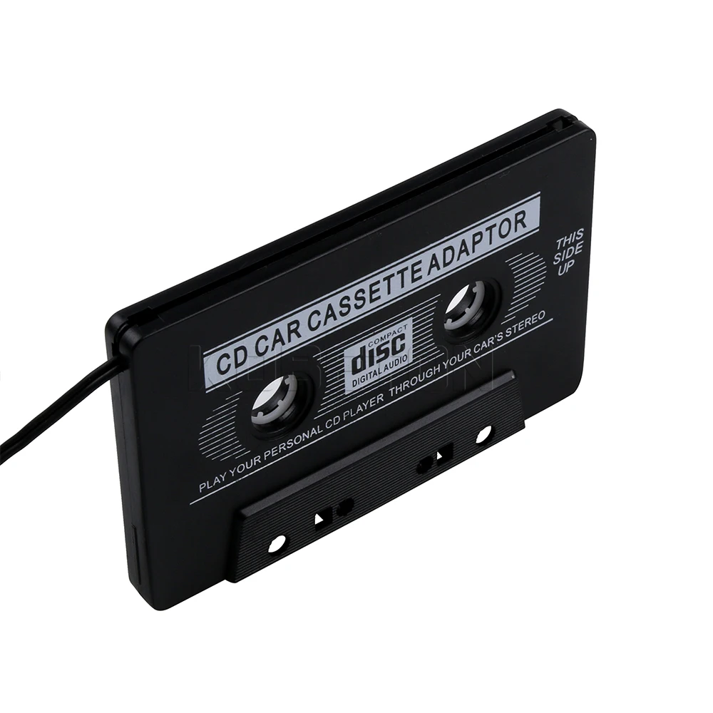 Kebidumei Car Cassette Player Tape Adapter Cassette Mp3 Player Converter For iPod For iPhone MP3 AUX Cable CD Player 3.5mm Jack