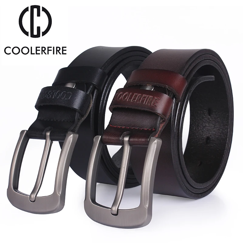 Men's Genuine Leather Belt Luxury Designer Belts Men High Quality Male Metal Buckle Belt For Jeans Cowskin Fashion Cummerbunds