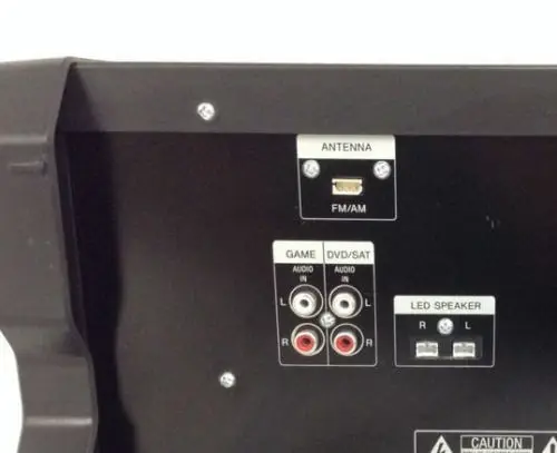 FM AM Loop Antenna for Receiver with 3-Pin Mini Plug Connector for Sony Sharp Chaine Stereo AV Receiver Systems