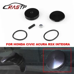 RASTP - New Arrived Aluminum Car Rear Wiper Delete Kit Plug Cap For Honda Civic Si Acura RSX Integra/3Dr Hatchback EG6 RS-ENL016