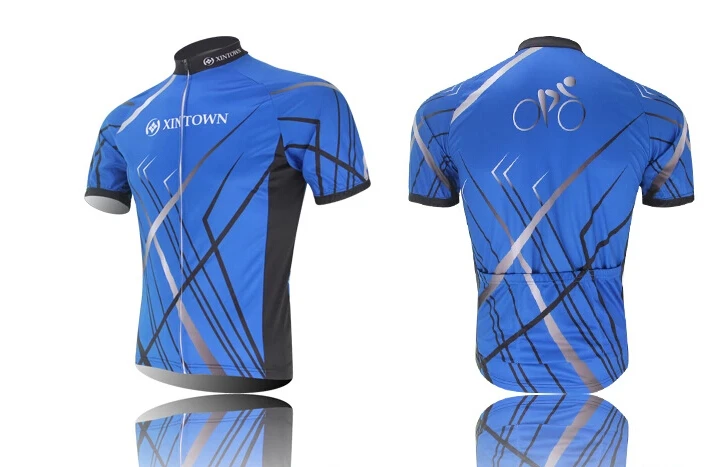 2015  New Men Cycling Short Sleeve Clothing Bicycle 3D Silicone Padded Riding Outdoor Sportsware CC0195