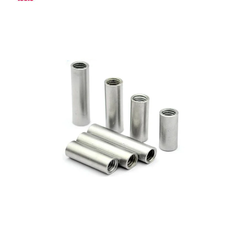 10 Pieces Connecting Pipe Rivet Cheese M3 Thread Diy Knife Material Making Knife Handle Screw Cylindrical Nuts