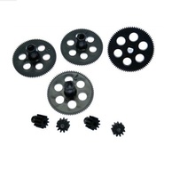 8PCS Upgrade Shaft Gear Small Motor Gears 11 teeth Spare Parts for Visuo XS809 XS809HW XS809HC RC Drone