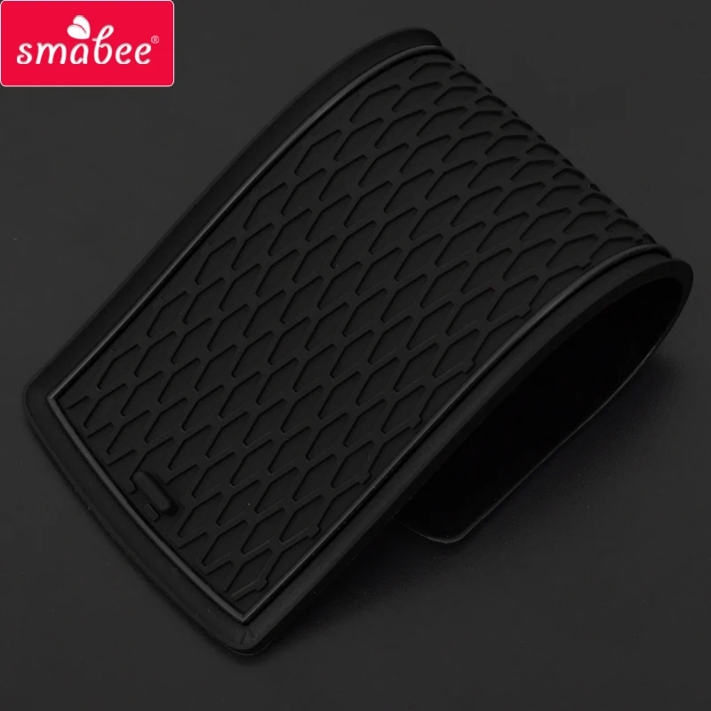 smabee Gate Slot Cup Pad for Ford FOCUS RS ST 2015 - 2017 Automotive Interior Accessories Non-Slip Mats Rubber Mat Car Sticker