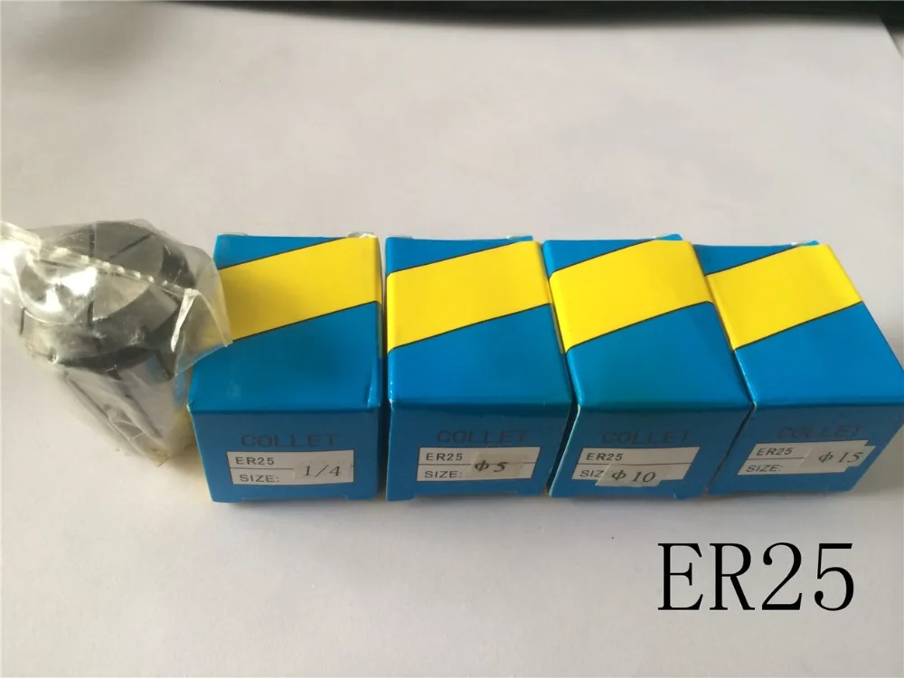 ER25 (3.175Mm 1/8 ") Chính Xác Mùa Xuân Collets Chất Lượng Cao Cho Collet Chuck CNC Phay