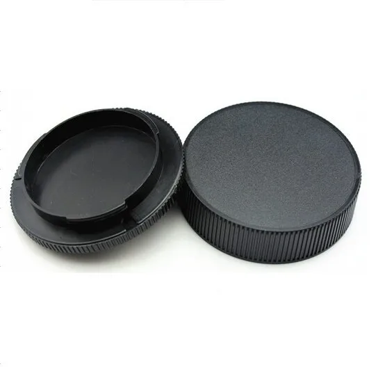 2 in 1 Body Caps + Rear Lens Cap Cover  LR for Leica R L/R Camera Lenses R9 R8 R7 R6 R5 R4 R3