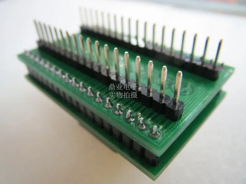 Clamshell-QFN20/DIP20 4x4mm 간격 0.5mm IC 버닝 시트 어댑터, 테스트 시트 테스트 소켓 테스트 벤치 재고 있음 무료 배송