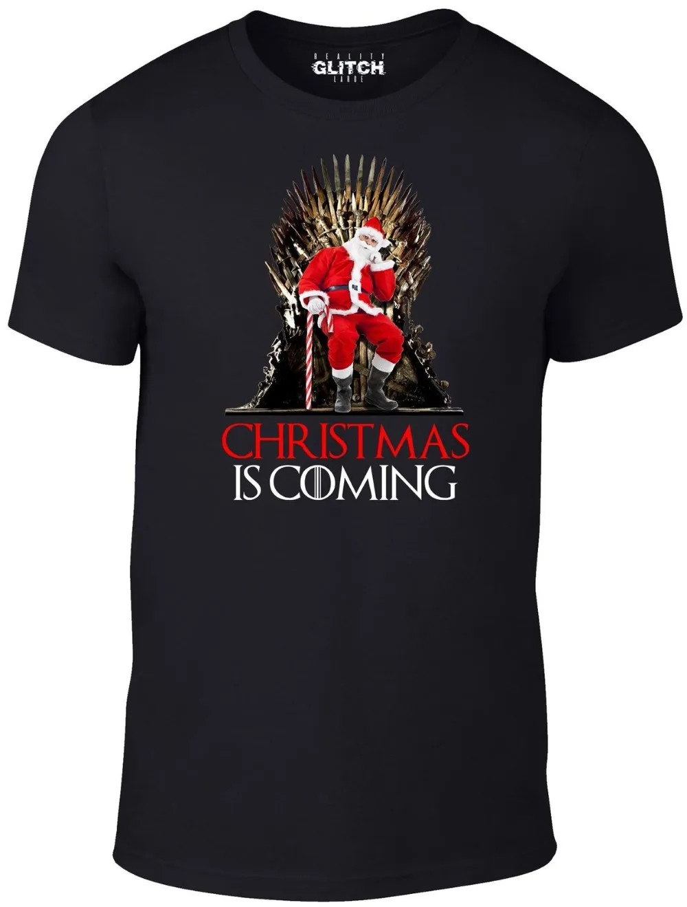 Men'S Christmas Is Coming  Xmas Winterfell New Brand Clothing O Neck Short Sleeves Boy Cotton Men Tee Shirts