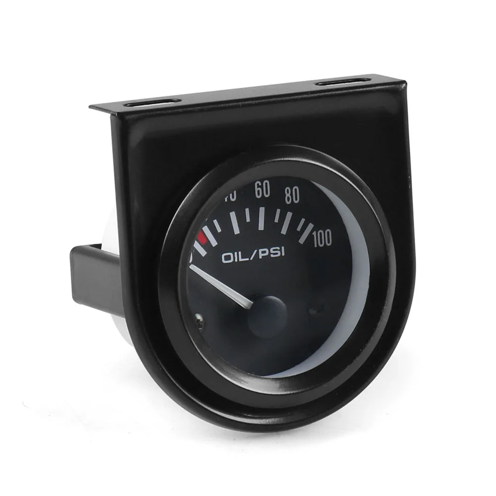 2INCH 52MM Black Volt meter Water temp Oil temp gauge Oil press gauge Fuel level gauge AMP Meter Triple gauge kits Car meter