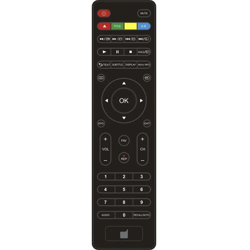 

Remote Control Suibtable for GE6823 31.5" LED TV DVD GE6826 21.5" LED TV DVD GE6876 32" LED TV DVD